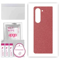 Szkła hartowane na telefon - Folia naklejka skórka strukturalna na TYŁ do Samsung Galaxy Z Fold5 -  Różowy Pastel Matowy - apgo SKINS - miniaturka - grafika 1