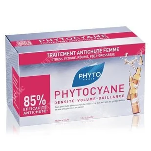 Phyto Phytocyane serum rewitalizujące przeciw wypadaniu włosów Anti-Thinning Hair Treatment Thinning Hair Women) 12 szt - Serum do twarzy - miniaturka - grafika 2