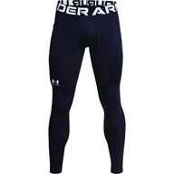 Spodnie sportowe męskie - Legginsy męskie Under Armour ColdGear Armour Leggings Midnight-NVY L - miniaturka - grafika 1