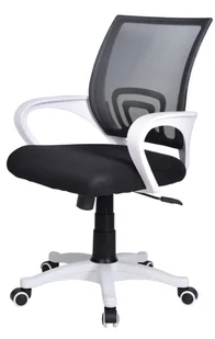 Fotel obrotowy do biurka VENTO BLACK MILK MESH - Fotele - miniaturka - grafika 1