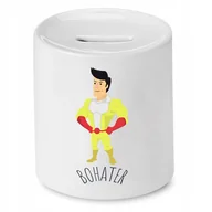 Skarbonki - Skarbonka Dla Laury na Urodziny Idealny Prezent z Nadrukiem ze Zdjęciem + Opakowanie na prezent (wzór 03) - miniaturka - grafika 1