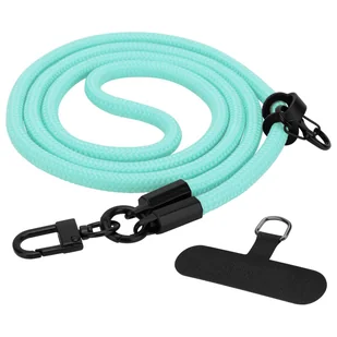 Łańcuszek Cadorabo do telefonu Xiaomi RedMi NOTE 7 w kolorze TURQUOISE - Etui na telefon komórkowy z regulowanym paskiem do zawieszenia na szyi - Etui i futerały do telefonów - miniaturka - grafika 1