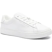 Moda i Uroda OUTLET - Tommy Hilfiger Skórzane sneakersy ESSENTIAL - miniaturka - grafika 1