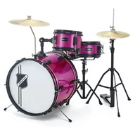 Instrumenty perkusyjne - Perkusja dla dzieci Millenium Youngster różowa - miniaturka - grafika 1