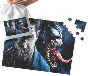 PUZZLE - VENOM WZORY Z FILMÓW I GIER 110EL + WORECZEK - Puzzle - miniaturka - grafika 1