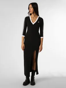 adidas Originals Sukienka damska Kobiety Bawełna czarny jednolity, XS - Sukienki - miniaturka - grafika 1