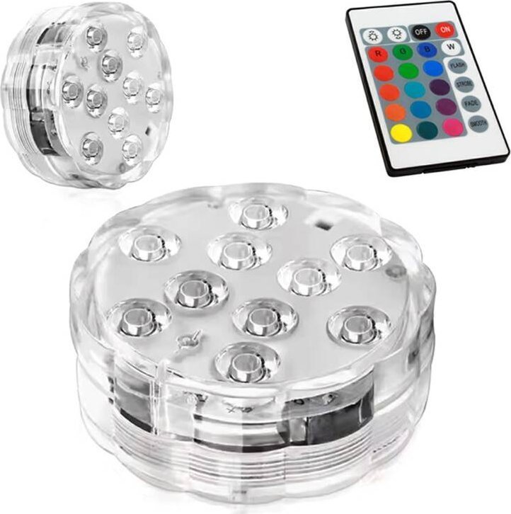 Aptel Wodoodporna LAMPA do podświetlania jacuzzi basenu LED RBG 10diod 24W biała ZD115