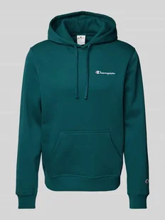 Bluza z kapturem z wyhaftowanym logo - Koszulki męskie - miniaturka - grafika 1