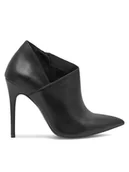 Botki damskie - Badura Botki MURCJA-110475 Czarny - miniaturka - grafika 1