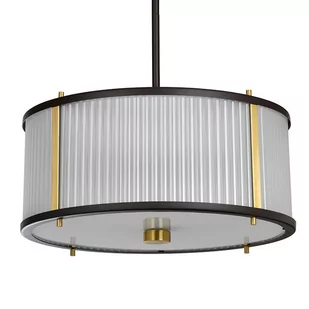Elstead Lighting Corona lampa wisząca 3 punktowa brązowa DL-CORONA-3P-BAB - DL-CORONA-3P-BAB - Lampy sufitowe - miniaturka - grafika 1