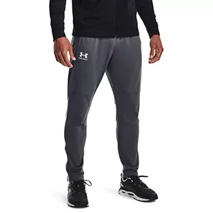 Under Armour Męskie spodnie UA Pique Track, Textured Knit Tracksuit Bottoms, luźne joggersy z technologią Fast Drying Fabric - Spodenki męskie - miniaturka - grafika 1
