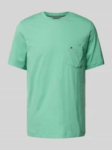 T-shirt o kroju regular fit z czystej bawełny - Koszulki męskie - miniaturka - grafika 1