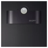 Lampy ścienne - Skoff Tango Short LED czujnik ruchu 6000K CZARNY IP20 10V MK-TAN-D-W - miniaturka - grafika 1