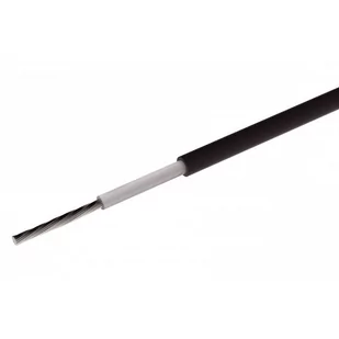 Przewód solarny do instalacji fotowoltaicznych podwójnie izolowany czarny, H1Z2Z2-K 1x6 QMM - Akcesoria do kolektorów i fotowoltaiki - miniaturka - grafika 1