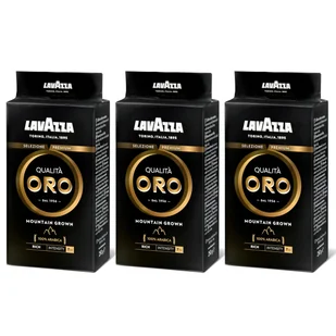 3x Kawa mielona LAVAZZA Qualita Oro Mountain Grown 250 g - Kawa - miniaturka - grafika 1
