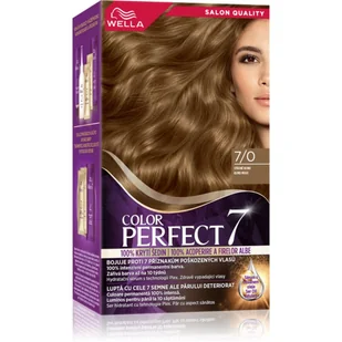 Wella Color Perfect farba do włosów odcień 7/0 Medium Blonde 1 szt. - Farby do włosów i szampony koloryzujące - miniaturka - grafika 1