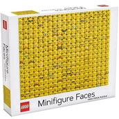 Puzzle - LEGO Minifigure Faces 5007070 (1000 elementów) - miniaturka - grafika 1
