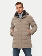 Kurtki męskie - Hetregó Kurtka puchowa William 8N435R Beżowy Regular Fit - miniaturka - grafika 1