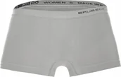 Bielizna sportowa damska - Brubeck BX10470A Bokserki damskie COMFORT COTTON szary XL - miniaturka - grafika 1