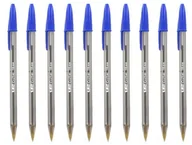 Długopisy - 10x Długopis BIC Cristal Large - niebieski - miniaturka - grafika 1