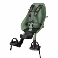 Foteliki rowerowe - Fotelik rowerowy Urban Iki  Front seat Icho Green/Bincho Black - miniaturka - grafika 1