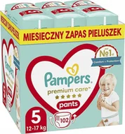 Pieluchy - 102x Pampers Pieluchy Pieluchomajtki Miesięczny Zapach Pieluszek Dla Dzieci - miniaturka - grafika 1