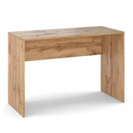 Biurka - BIURKO SZKOLNE WOLNOSTOJĄCE 120 CM PROSTE KLASYCZNE STOLIK DĄB WOTAN - miniaturka - grafika 1