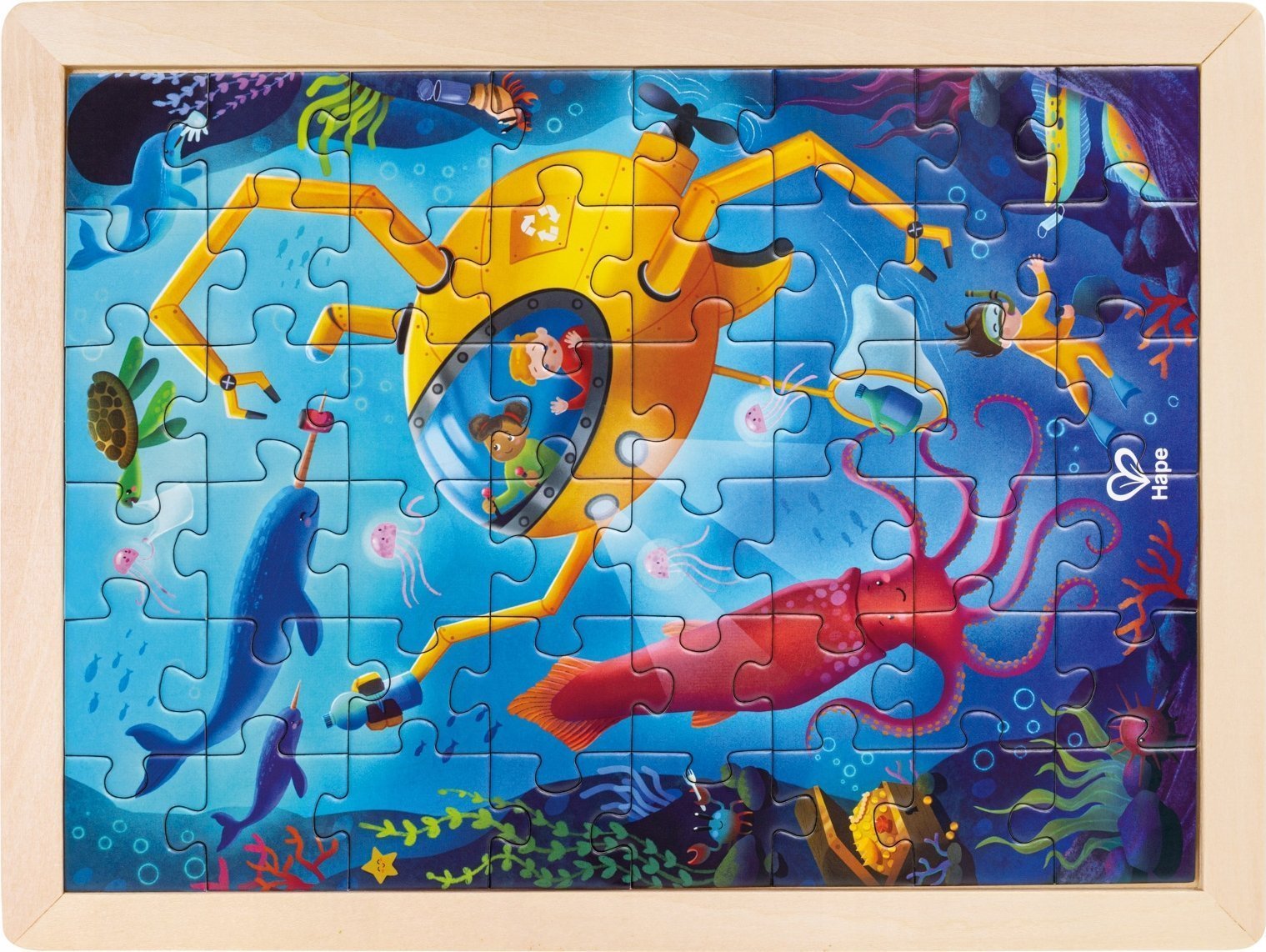 Hape HAPE dėlionė Ocean Rescue, E1643A