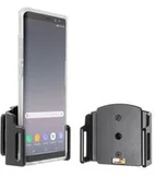 Uchwyty samochodowe do telefonów - Uchwyt uniwersalny pasywny do iPhone 12 Pro Max bez futerału oraz w futerale lub etui o wymiarach: 75-89 mm (szer.), 6-10 mm (grubość) - miniaturka - grafika 1