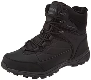 Regatta Męskie buty trekkingowe Samaris Thermo, Czarny, 46 EU - Buty trekkingowe męskie - miniaturka - grafika 1