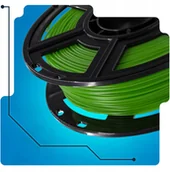 Filamenty i akcesoria do drukarek 3D - Drukarka 3D Flashforge PLA plastik - 0.5kg - 1.75mm - zielony - miniaturka - grafika 1
