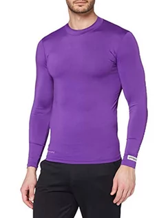 Koszule męskie - uhlsport Uhlsport Męska koszula bazowa z wyróżniającymi się kolorami, fioletowa, XXS 100307812 - grafika 1