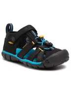 Buty dla dziewczynek - Keen Sandały Seacamp II Cnx 1025128 Czarny - miniaturka - grafika 1