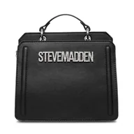 Torebki damskie - Steve Madden Damska torba na ramię Bevelyn Cabrio, jeden rozmiar, Czarny kryształ górski, Rozmiar Uniwersalny - miniaturka - grafika 1