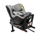 Foteliki samochodowe - Caretero Twisty Isofix 0-18 kg Grey - miniaturka - grafika 1