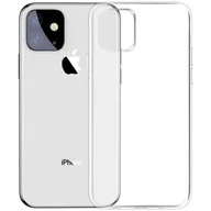 Etui i futerały do telefonów - Baseus Przezroczyste etui TPU Simplicity Case do iPhone 11 6,1'' - miniaturka - grafika 1