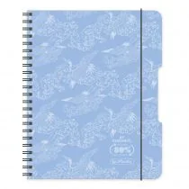 Herlitz Brulion na spirali B5 kratka 80 kartek 2 szt. - Zeszyty szkolne - miniaturka - grafika 1