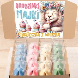 Zestaw 20 ciasteczek z wróżbą na urodziny dziecka - Ciastka - miniaturka - grafika 1