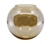 Oprawy, klosze i abażury - Klosz zamienny E27 śr. 20 cm beżowy - miniaturka - grafika 1