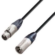 Akcesoria do nagłośnienia - Adam Hall Cables 5 Star Series - AES/EBU Cable Neutrik 110 Ohm Digital Audio XLR męskie / XLR żeńskie 3 m przewód AES/EBU K5DMF0300 - miniaturka - grafika 1