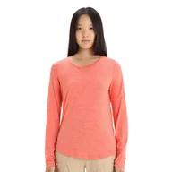Bielizna sportowa damska - Damska koszulka termoaktywna Icebreaker Sphere II LS Tee vibrant earth heather - XS - miniaturka - grafika 1