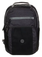 Plecaki - Kipling Plecak "Troy" w kolorze antracytowym - 37 x 43 x 10 cm - miniaturka - grafika 1