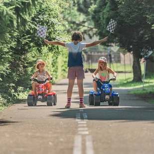 Lumarko Quad Racing Team Czerwony Na Pedały Od 3 Lat! - Pojazdy elektryczne dla dzieci - miniaturka - grafika 6