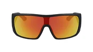 Okulary przeciwsłoneczne - DRAGON Męskie okulary przeciwsłoneczne Rocker, czarny matowy z soczewkami czerwonych jonów, jeden rozmiar, Czarny matowy z soczewką Lumalens Red Ion, Rozmiar uniwersalny - miniaturka - grafika 1