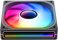 Wentylatory komputerowe - Jonsbo ZB-120 ARGB PWM Lüfter - 120mm, schwarz ZB-120B - miniaturka - grafika 1