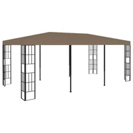 Altany ogrodowe - shumee Altana 6 x 3 m kolor taupe - miniaturka - grafika 1