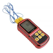 Inne urządzenia pomiarowe - Cyfrowy termometr + termopara K-J-T-E-R-N-S - miniaturka - grafika 1