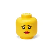 Pojemniki na zabawki - Lego Pojemnik Głowa Dziewczynki mała 40311725 - miniaturka - grafika 1