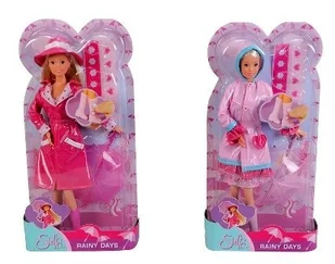 SIMBA 5737251 Steffi Love deszczowe dni LALKA - Lalki dla dziewczynek - miniaturka - grafika 1
