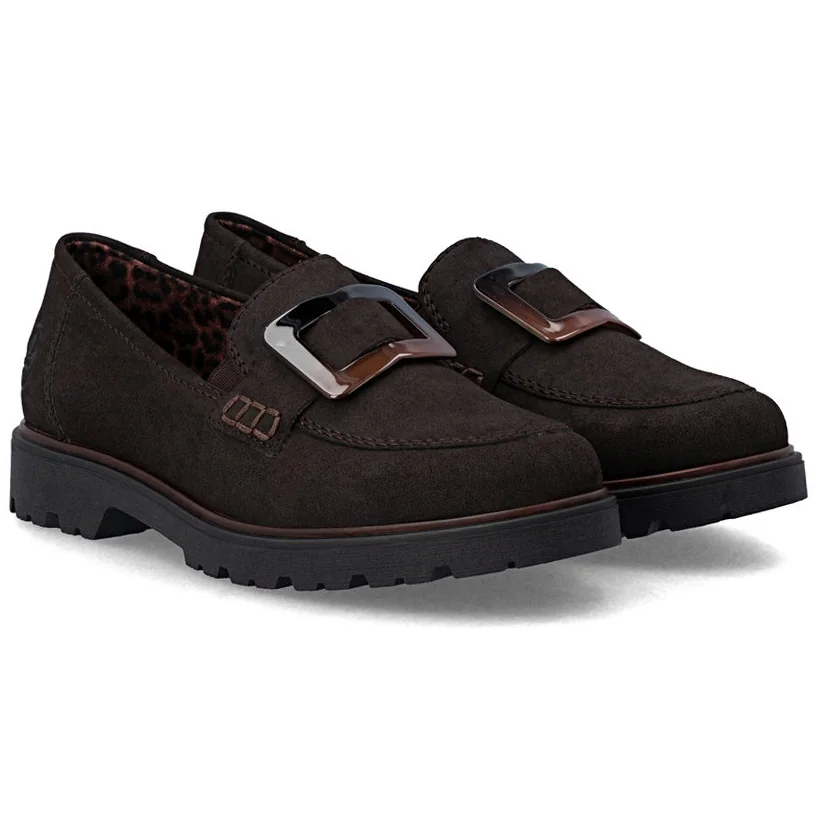Mokasyny damskie Rieker 45553-25 BROWN R.40